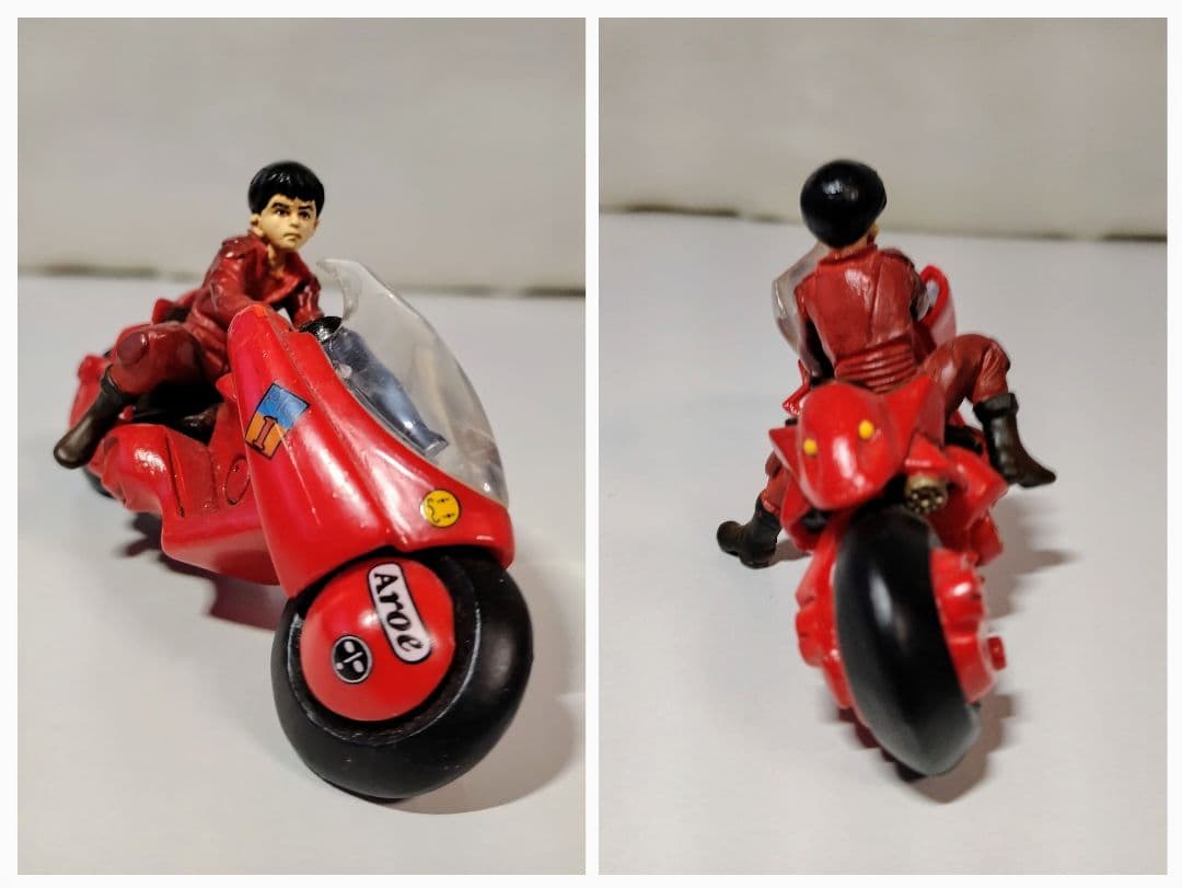 状態❌❌❌　中古本　AKIRA　1〜5巻・金田のバイクフィギュア
