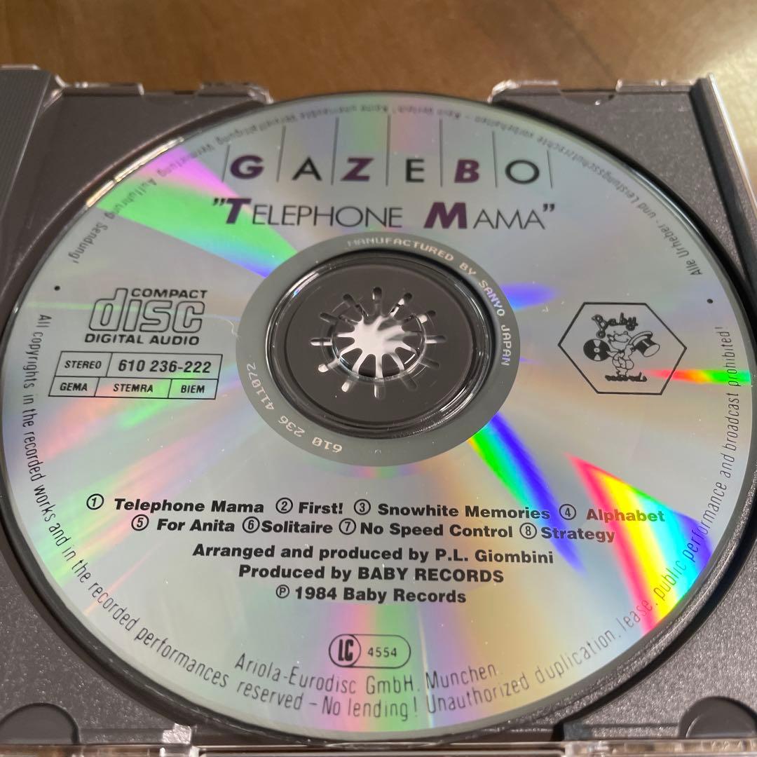 洋楽 AOR CD GAZEBO/telephone mama