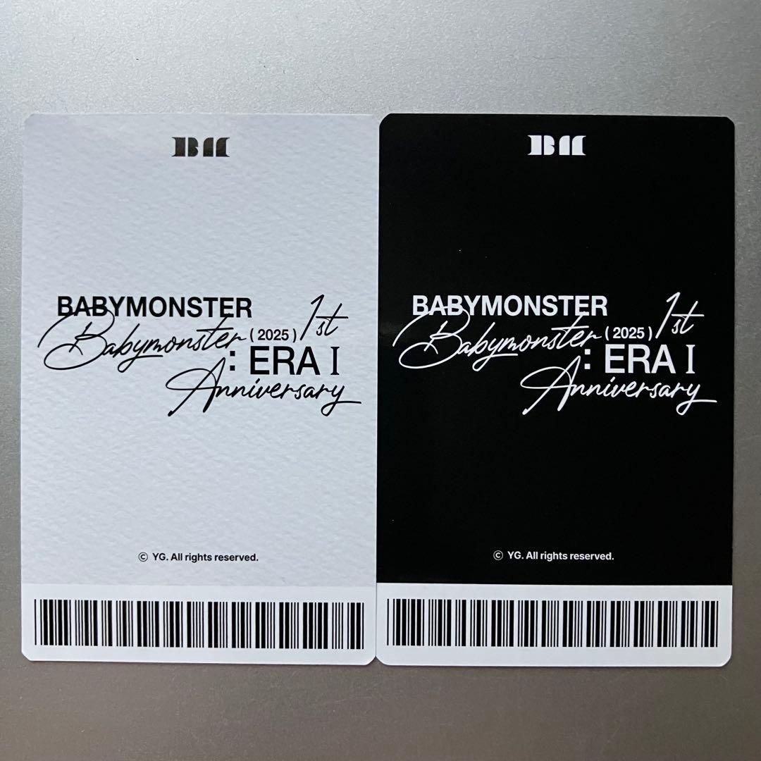 BABYMONSTER 1周年Photobook YG 特典 A/B　アヒョン