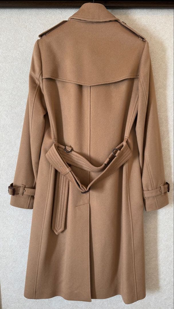 正規品　試着のみ　バーバリー　ロングカシミヤ　コート