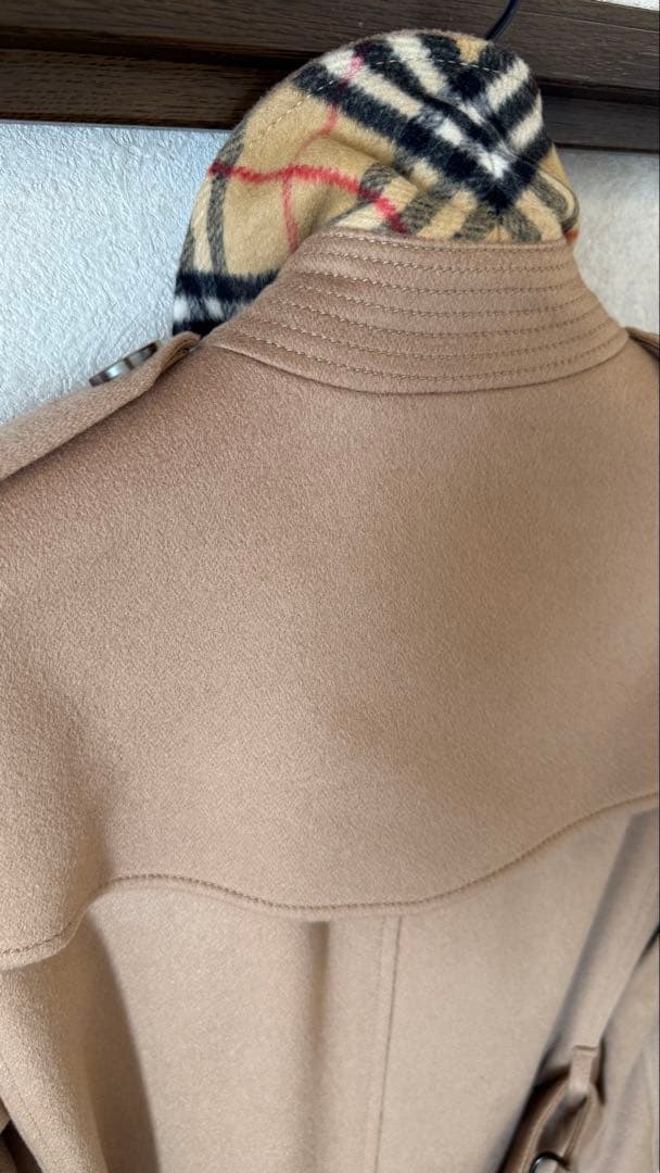 正規品　試着のみ　バーバリー　ロングカシミヤ　コート