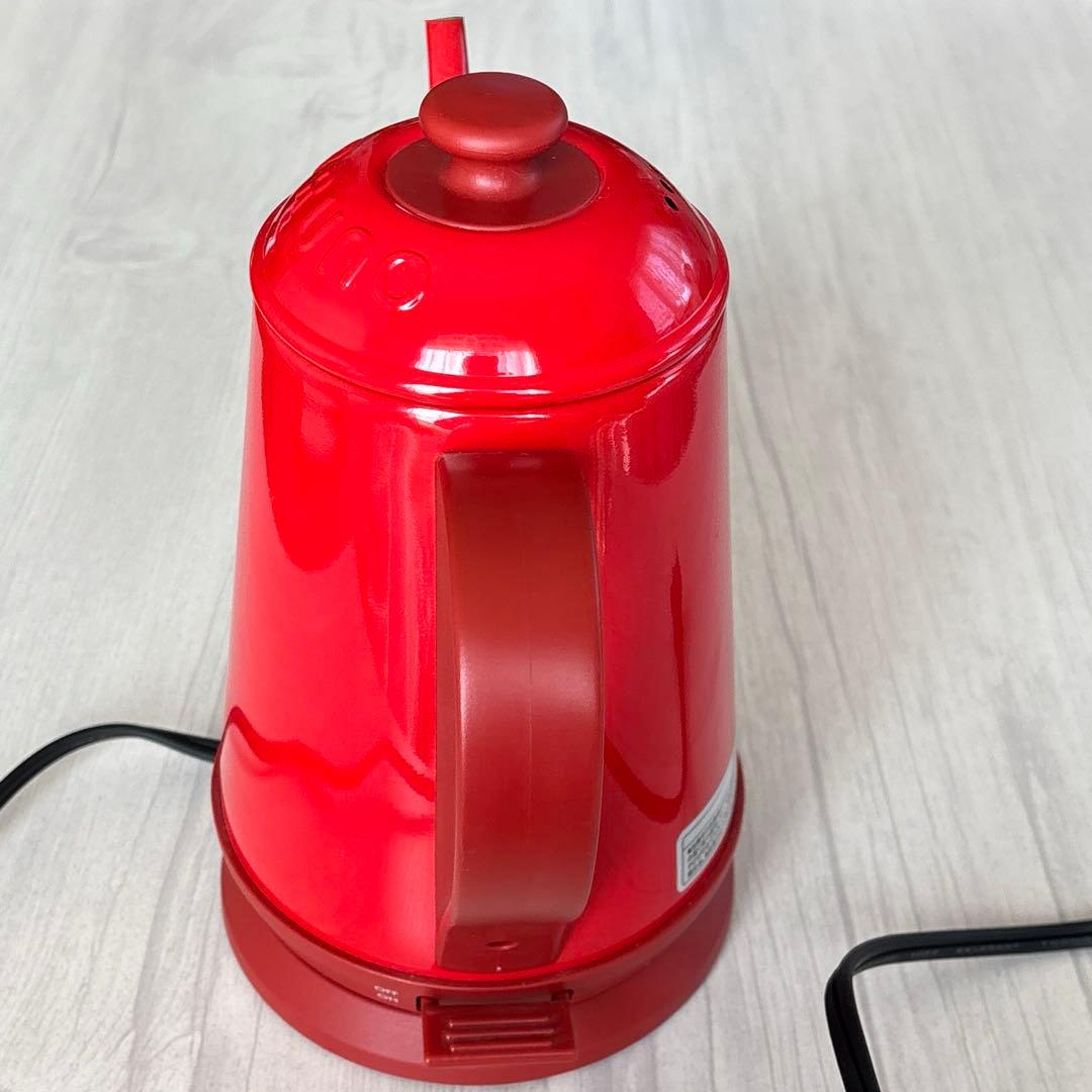 BRUNO レッド 電気ケトル　赤