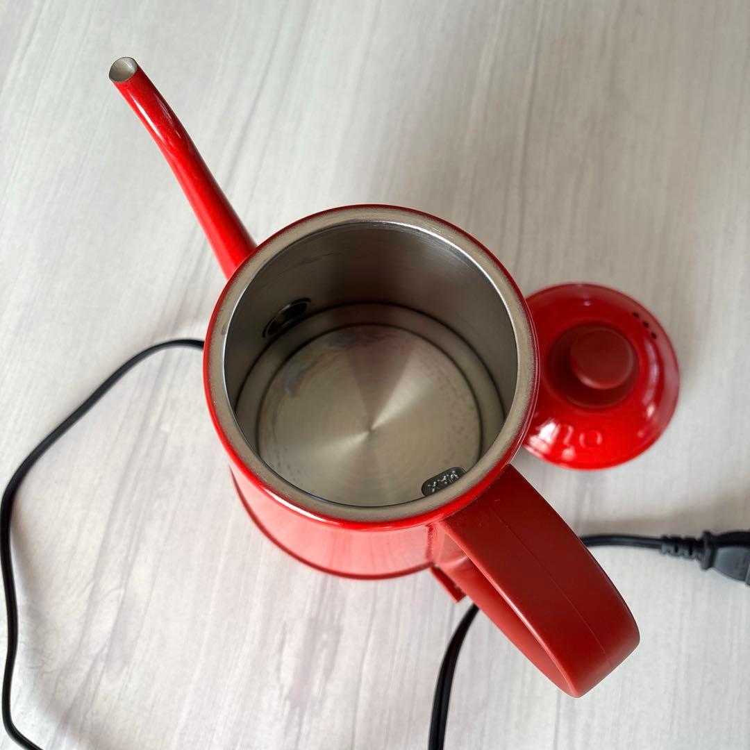 BRUNO レッド 電気ケトル　赤