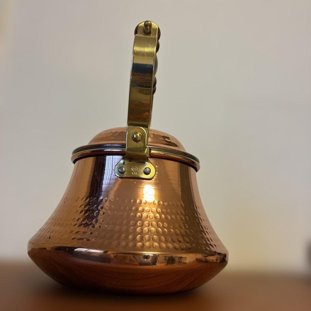 SS Shimamoto 島本製作所　銅やかん　ノーブランド銅鍋セット
