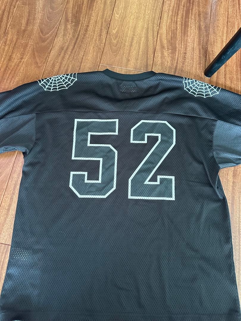 トップス Supreme Spiderweb Football Jersey Black