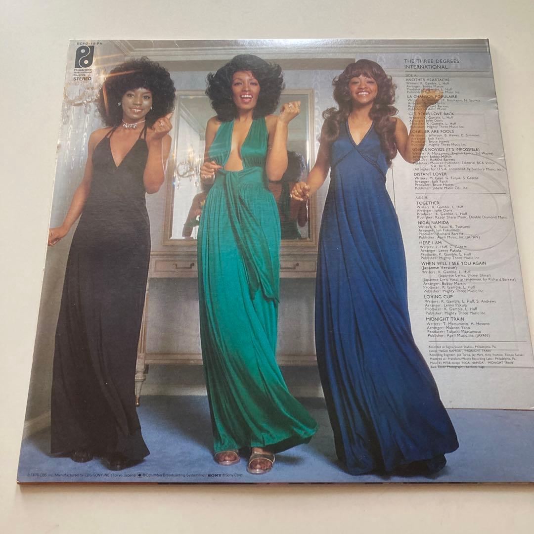 LP　ザ・スリー・ディグリーズ (The Three Degrees)　3枚