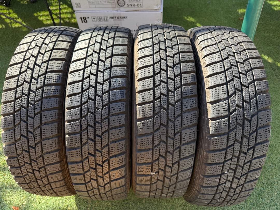 中古155/65R14 グッドイヤー　アイスナビ6 残り溝約6mm