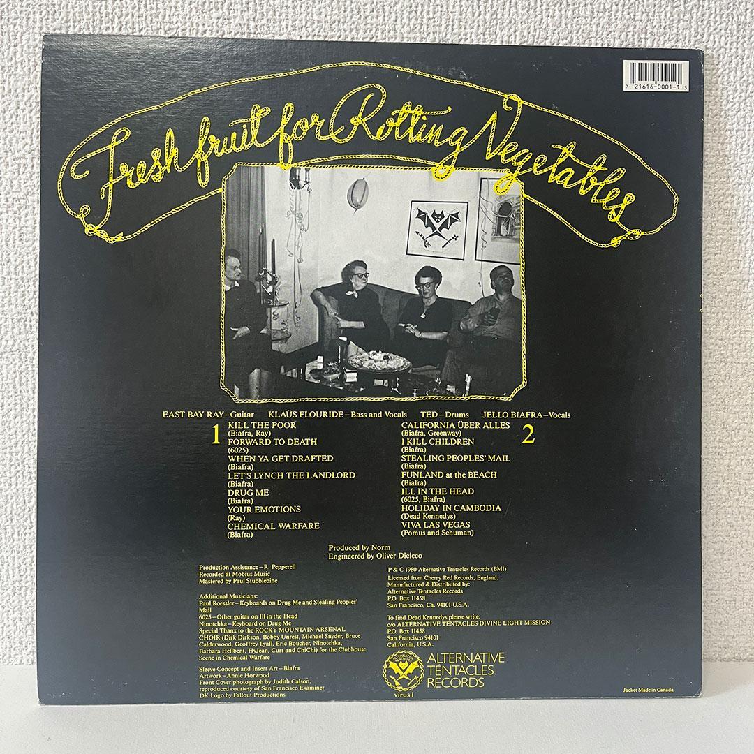 Dead Kennedys 1st LP Fresh Fruit for レア