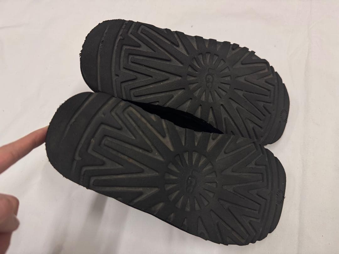 UGG アグ ムートンブーツ 黒 3236 24cm