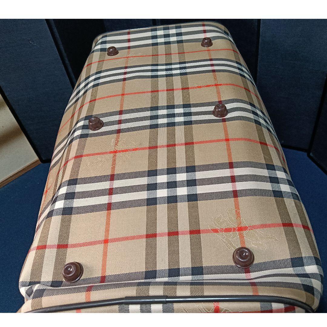 アボカドAO80 Burberry 本物 ボストンバッグ 中型ナイロンキャ