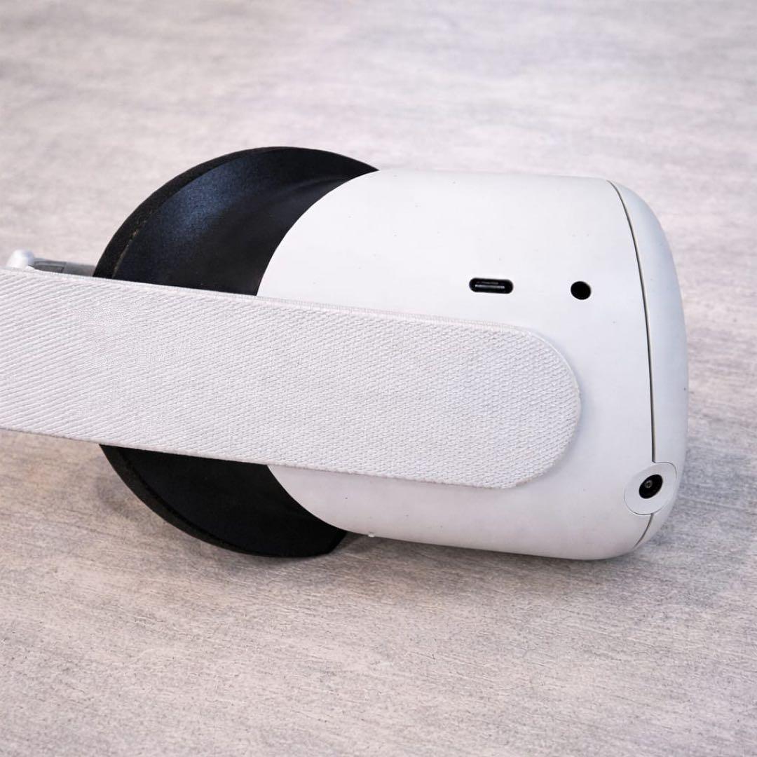 ホワイト VRヘッドセット USB-C接続