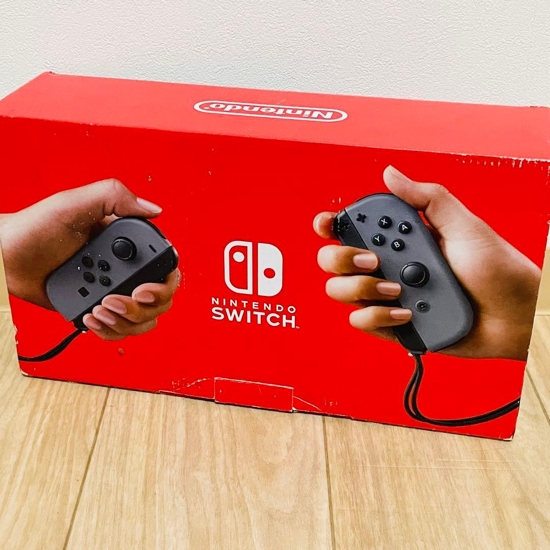 m*g様 Nintendo Switch ニンテンドースイッチ グレー 本体 +