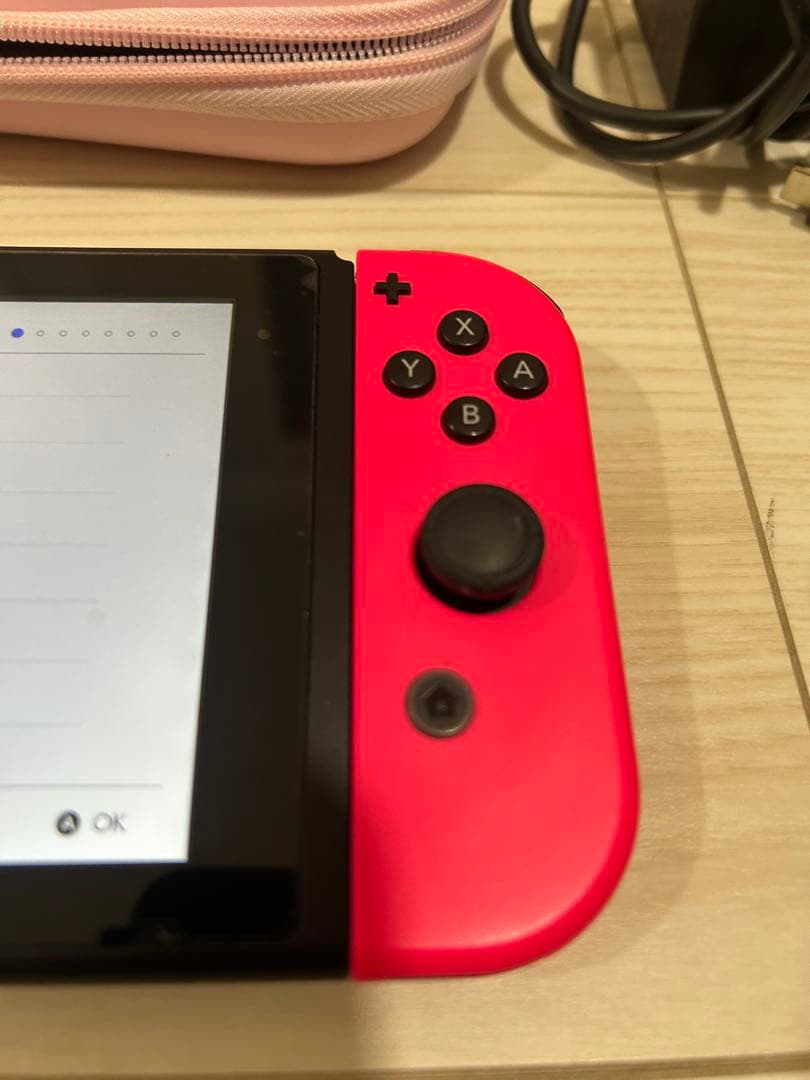 【ソフト付き！】Nintendo Switch 本体 青とピンクのJoy-Con