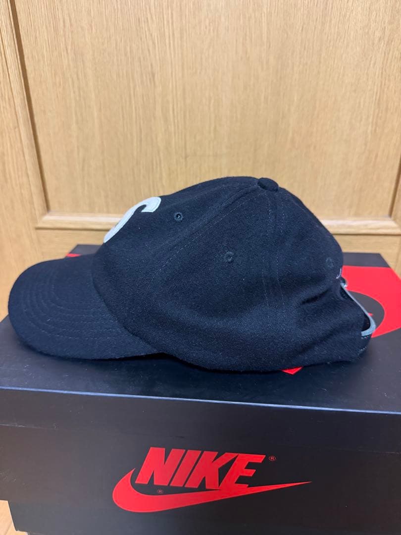 SUPREME woolcap Sロゴ