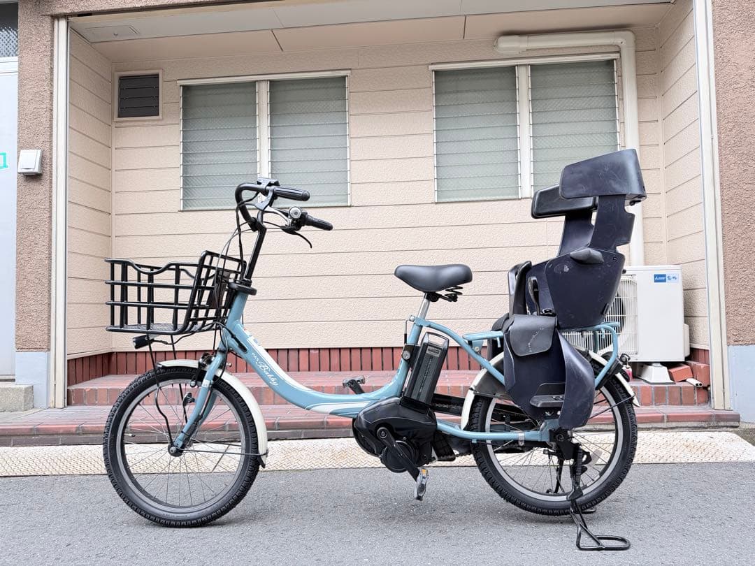 子供乗せ　ヤマハ　電動アシスト自転車 チャイルドシート付き
