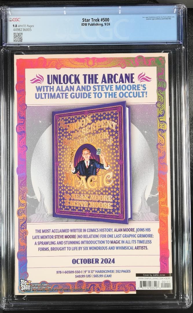 アメコミリーフ Star Trek #500 CGC 9.8