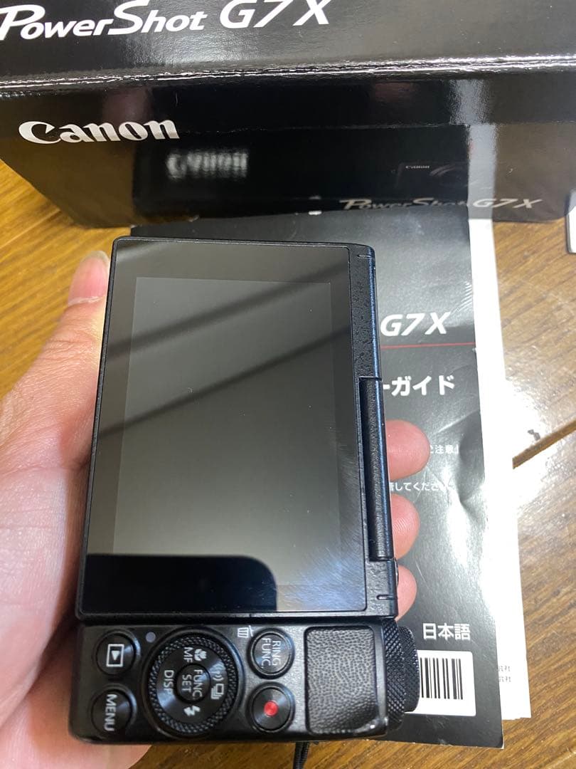 Canon PowerShot G7 X 本体と付属品