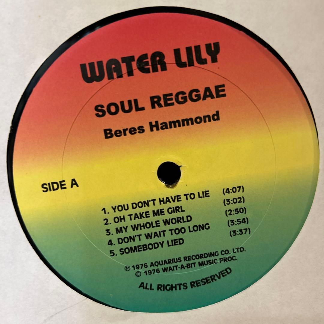 beres hammond soul reggae レゲエレコード美品