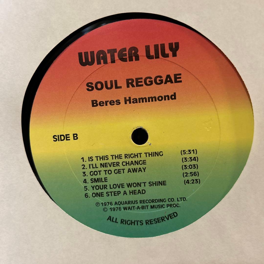 beres hammond soul reggae レゲエレコード美品