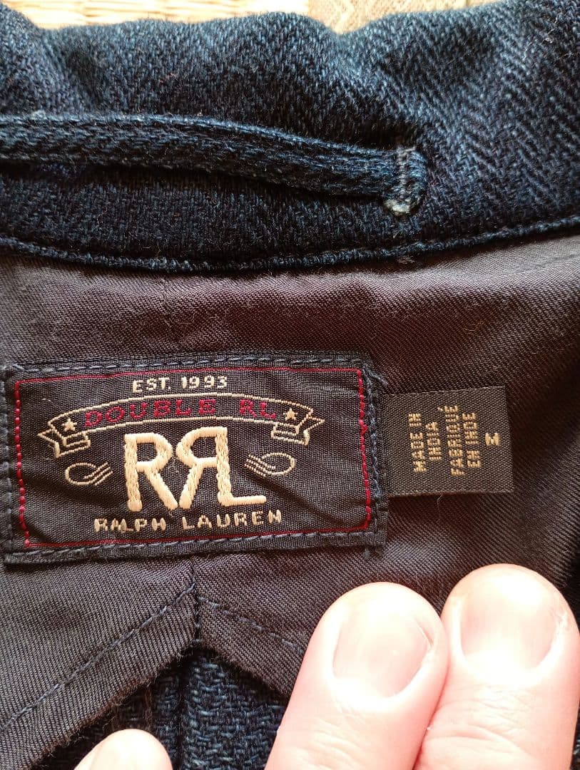 RRL　スポーツコート 本藍　ラルフローレン　ヘリンボーン　ボルチモア