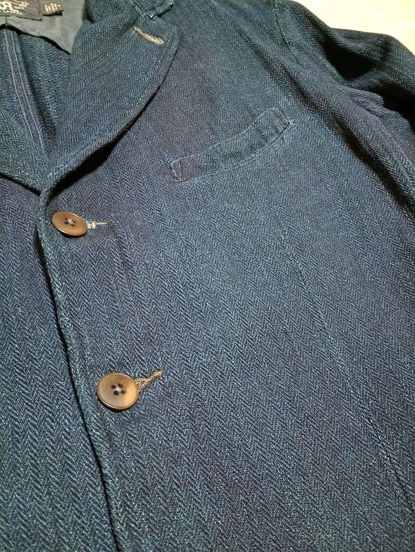 RRL　スポーツコート 本藍　ラルフローレン　ヘリンボーン　ボルチモア