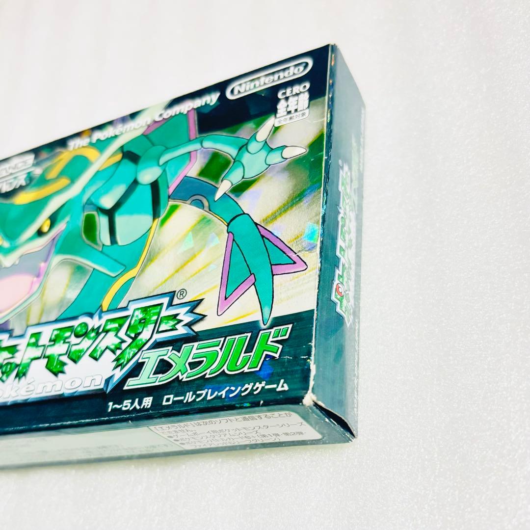 ポケットモンスター ポケモン ゲームボーイアドバンス エメラルド 空箱 説明書