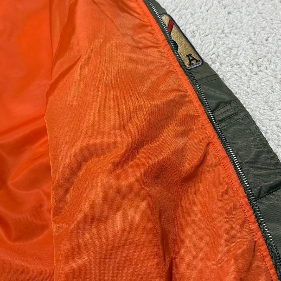 Mr.GENTLEMAN L-2B フライトジャケット ワッペン OD M