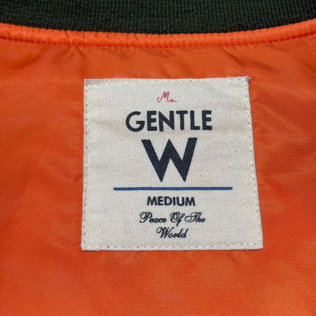Mr.GENTLEMAN L-2B フライトジャケット ワッペン OD M
