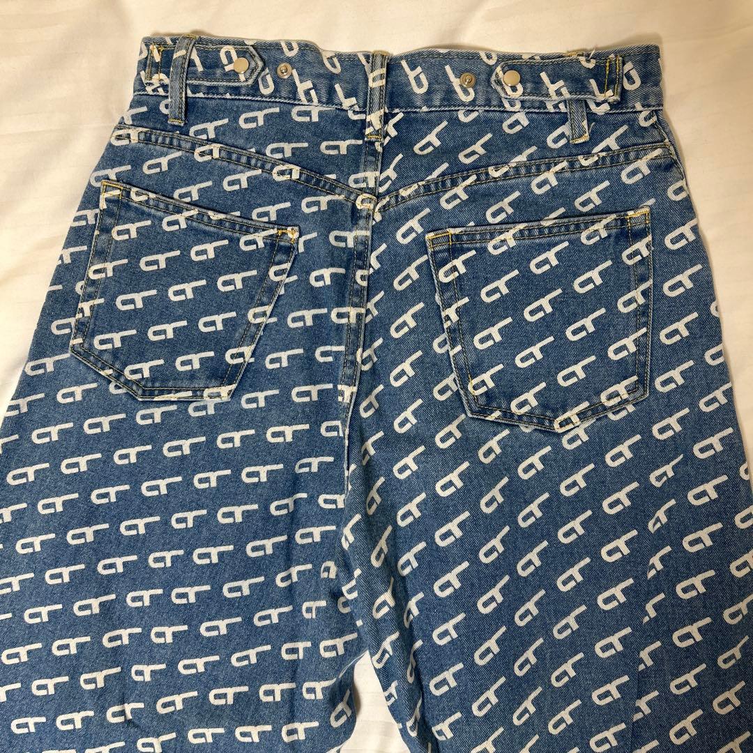 ADAM ET ROPE ワイド　デニム　パンツ　サイズ38