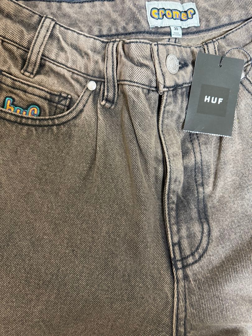 パンツ HUF CROMER WASHED PANT