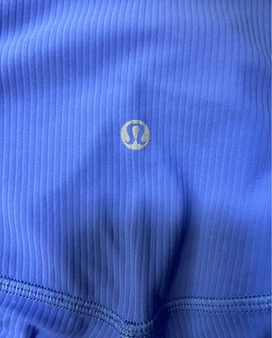 Lululemon ハイウエスト アライン　align rib レギンス 4 紫