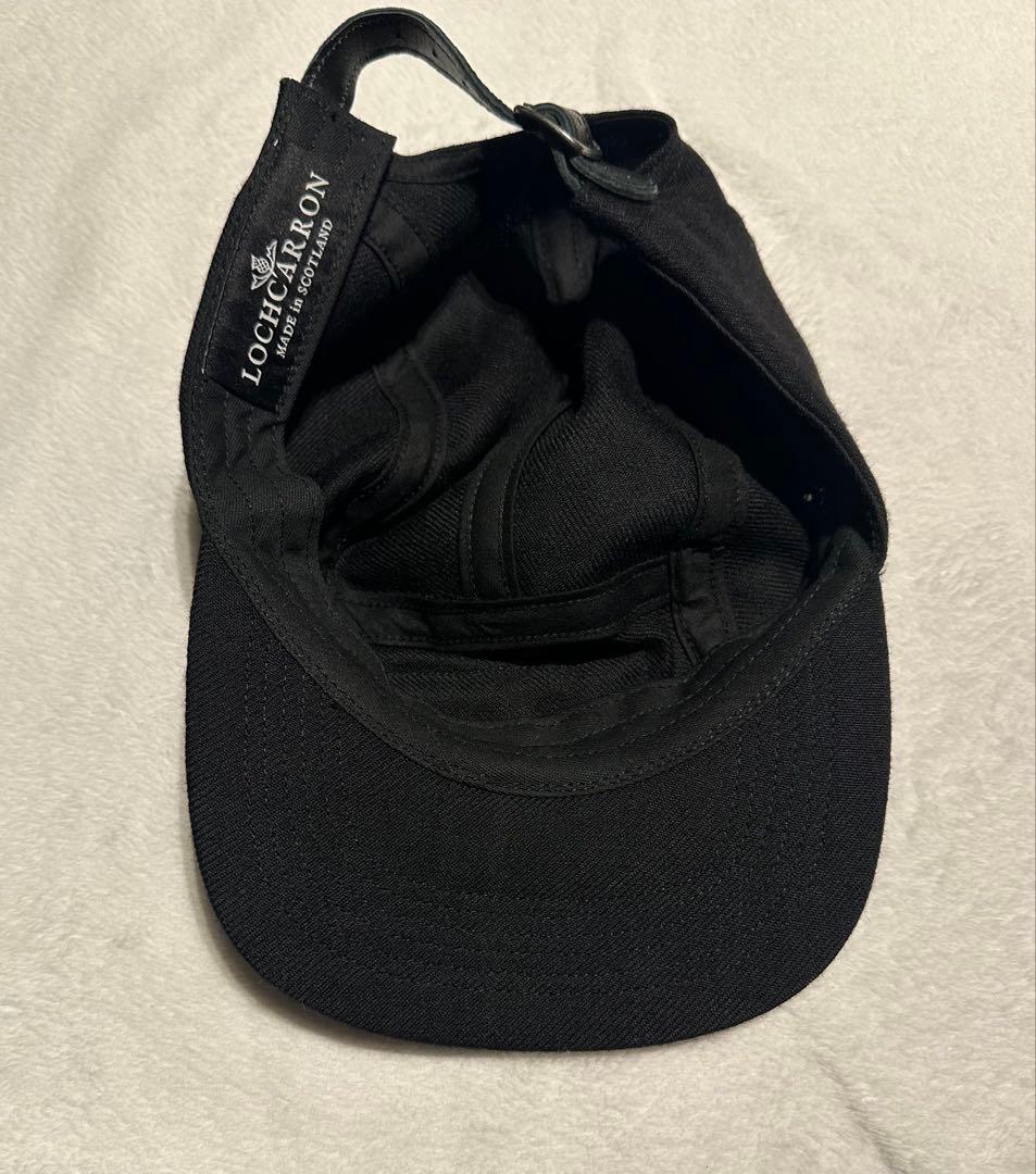 supreme 黒　キャップ