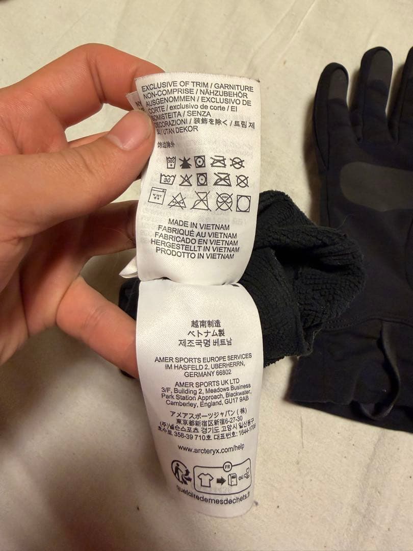 ARC'TERYX アークテリクス　VENTA GLOVE 手袋 S値下げ不可