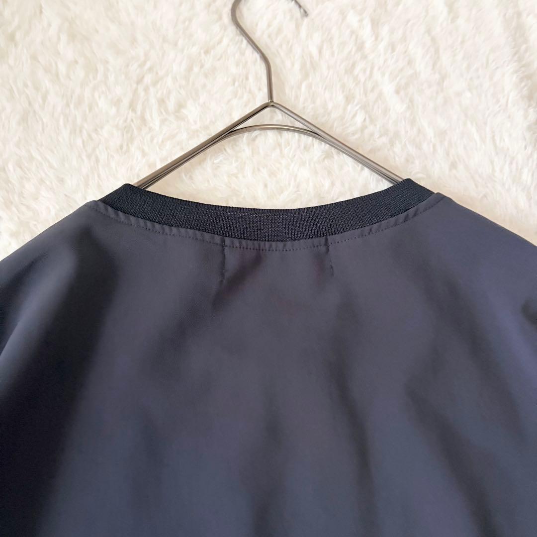 1479 美品✨ クルニ 24ss ハーフZIPバイカラー プルオーバー 2