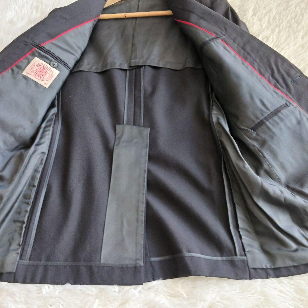 美品✨J.PRESS テーラード 紺ブレ 赤パイピング 金ボタン ネイビー L