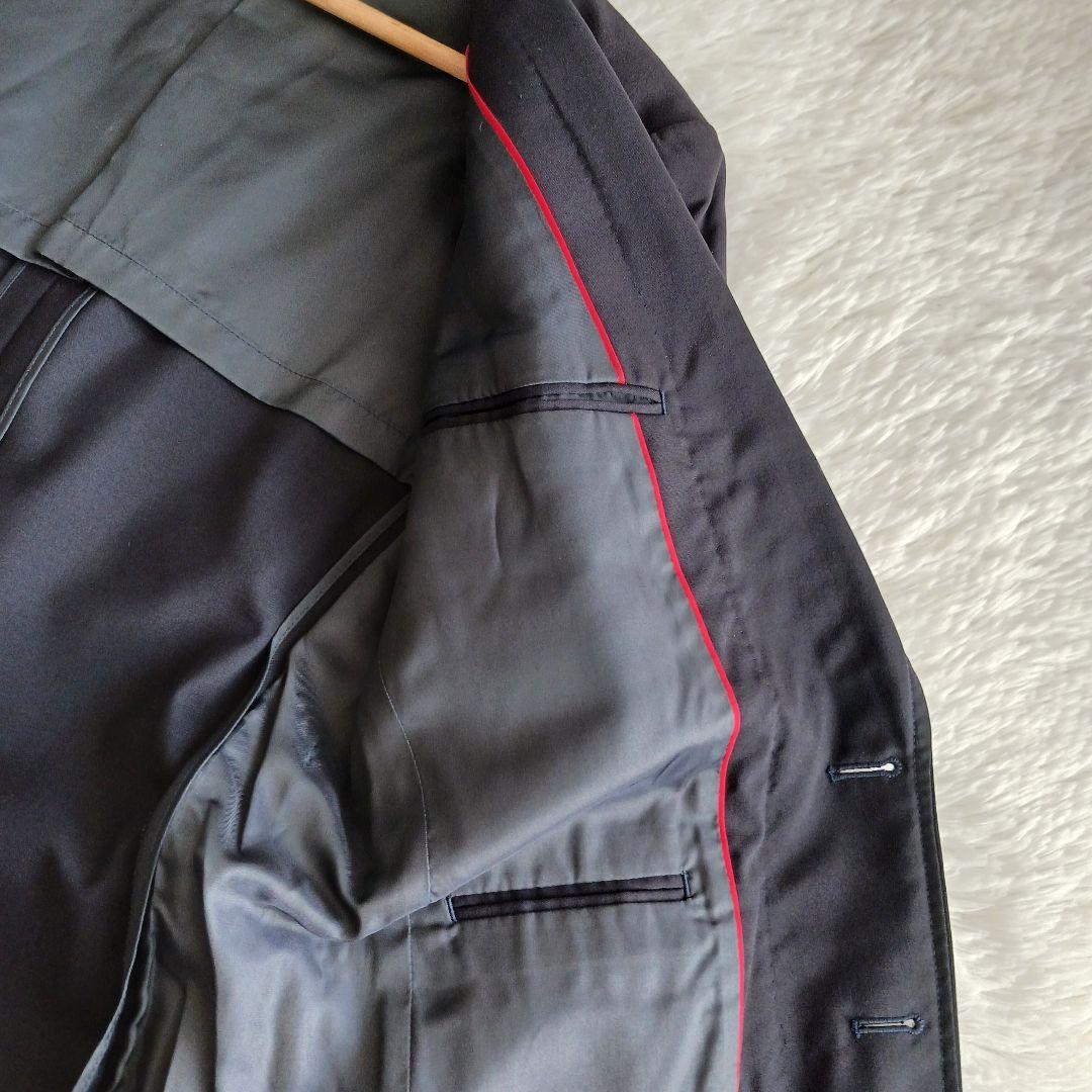 美品✨J.PRESS テーラード 紺ブレ 赤パイピング 金ボタン ネイビー L