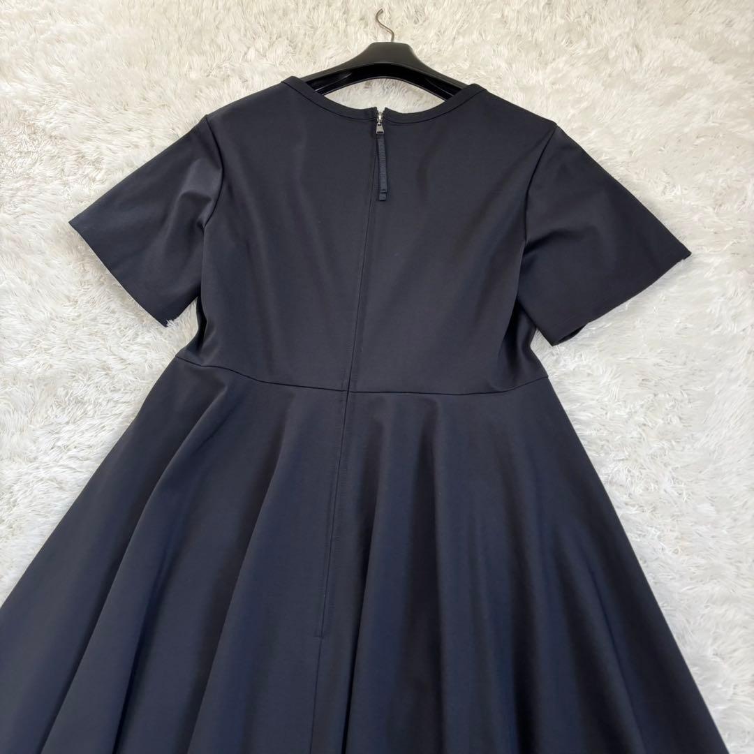 20年　フォクシーニューヨーク セレナドレス 41398 ロゴ刺繍　ワンピース
