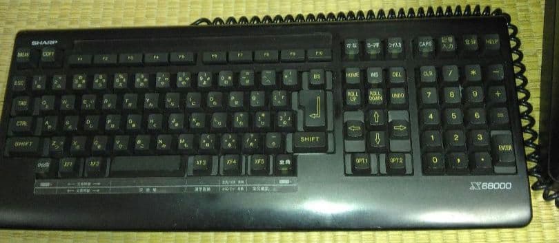 カ*ん様 X68000　X68000expert キーボードセット　ジャンク