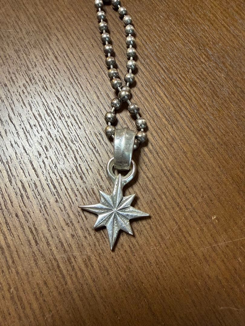 Bill Wall Leather シルバー 星形ペンダント ネックレス
