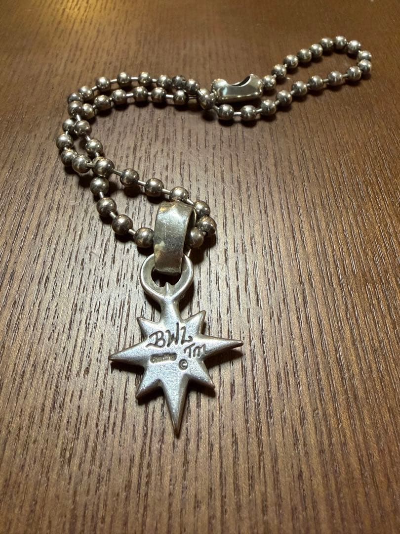 Bill Wall Leather シルバー 星形ペンダント ネックレス