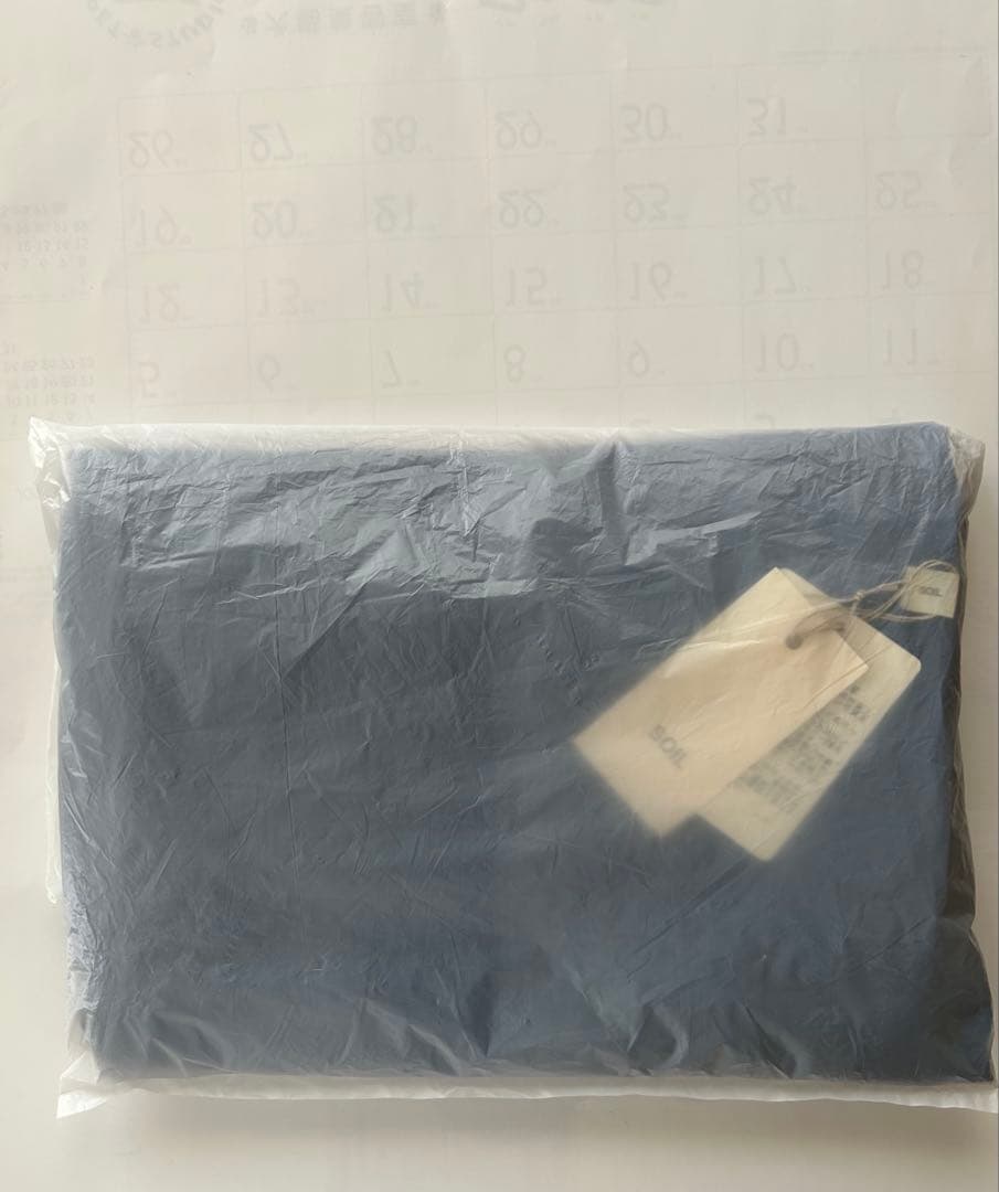 【新品•タグ付き】SOIL ソイル　綿麻ストール 麻60%×綿40%