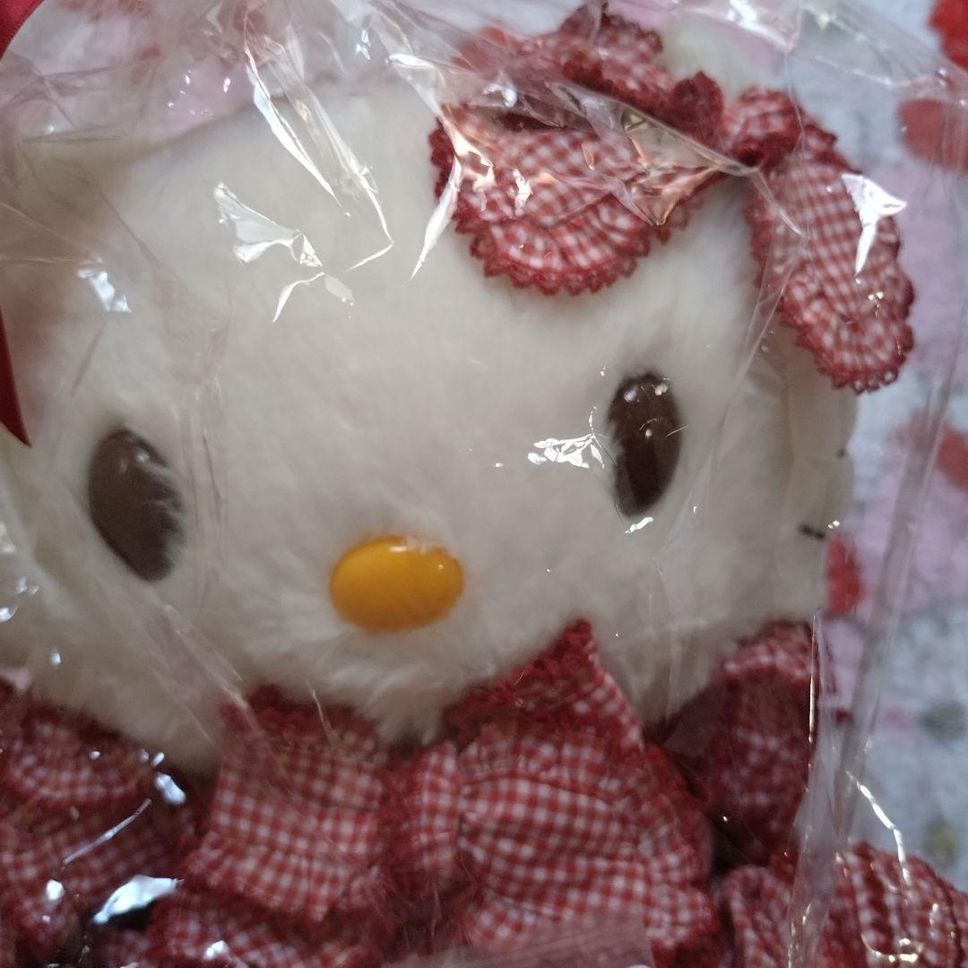 ♡ピンクハウス　ハローキティ　ぬいぐるみ♡アカ ギンガム