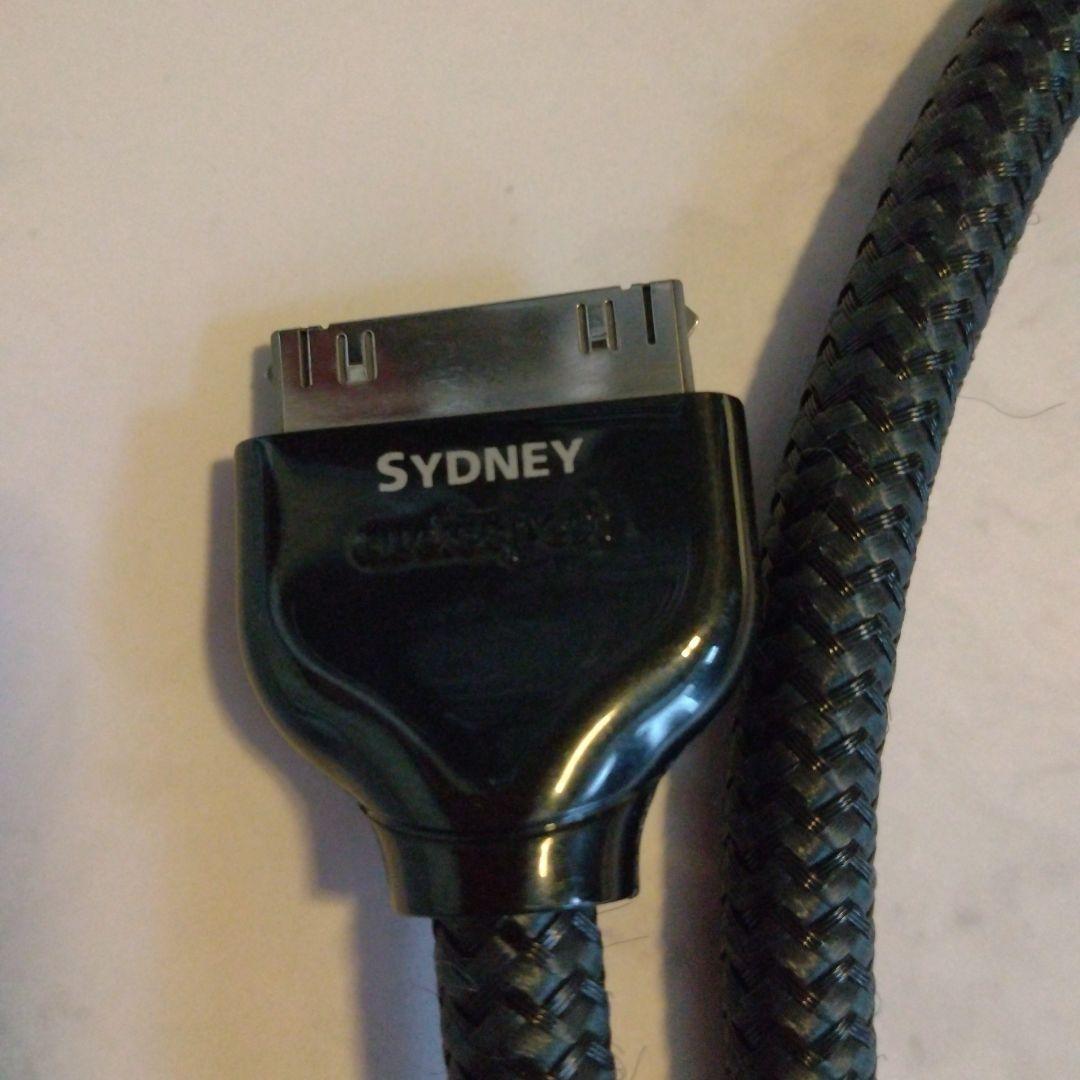 ケーブル・シールド AudioQuest SYDNEY (RCA to iPod Dock) 1m