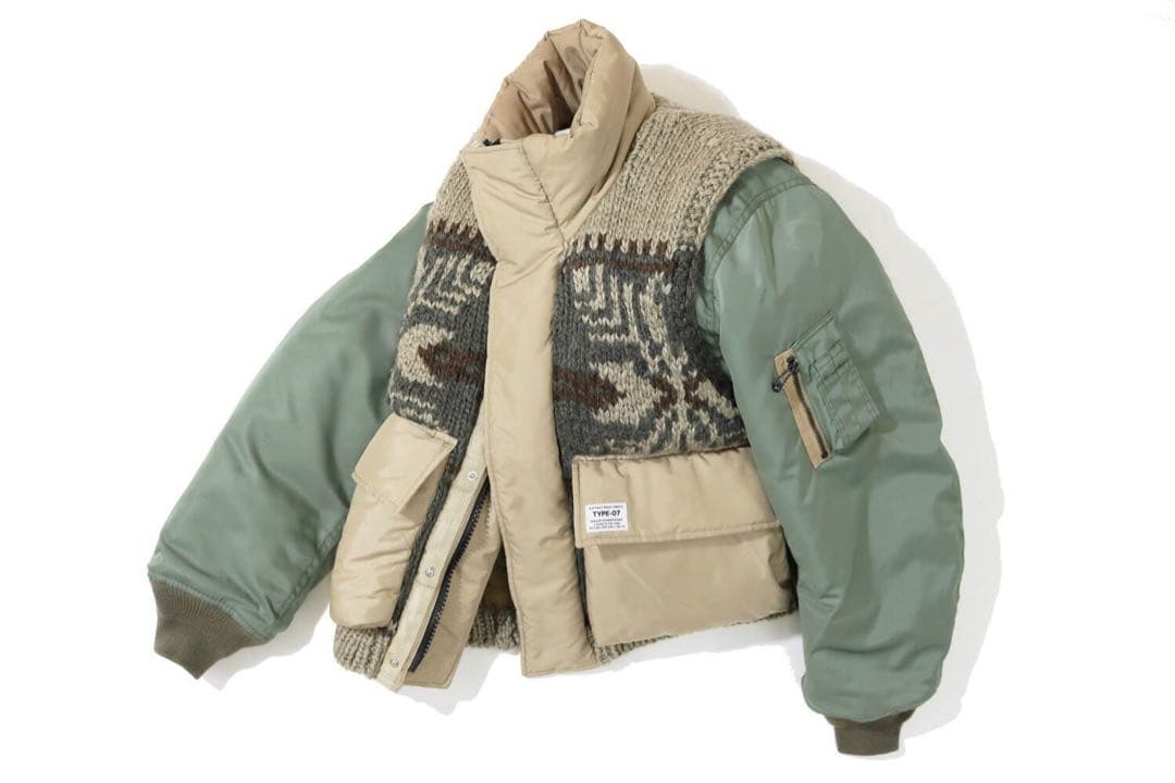 ジャケット・アウター elephant TRIBAL fabrics Hybrid Cowichan