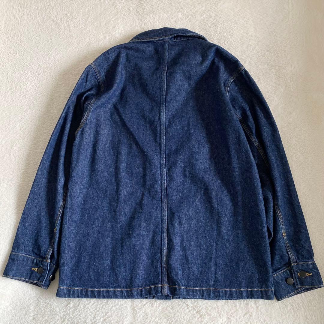 Patagonia ヘンプ　デニム　チョアコート　カバーオール　ジャケット　M