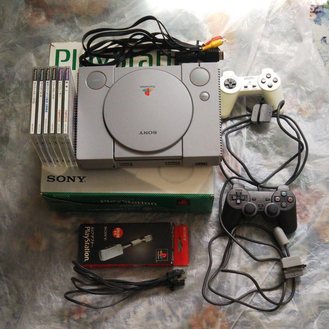 PSゲーム機本体（SCPH-5500）&CNT2台＆GMSO5種類