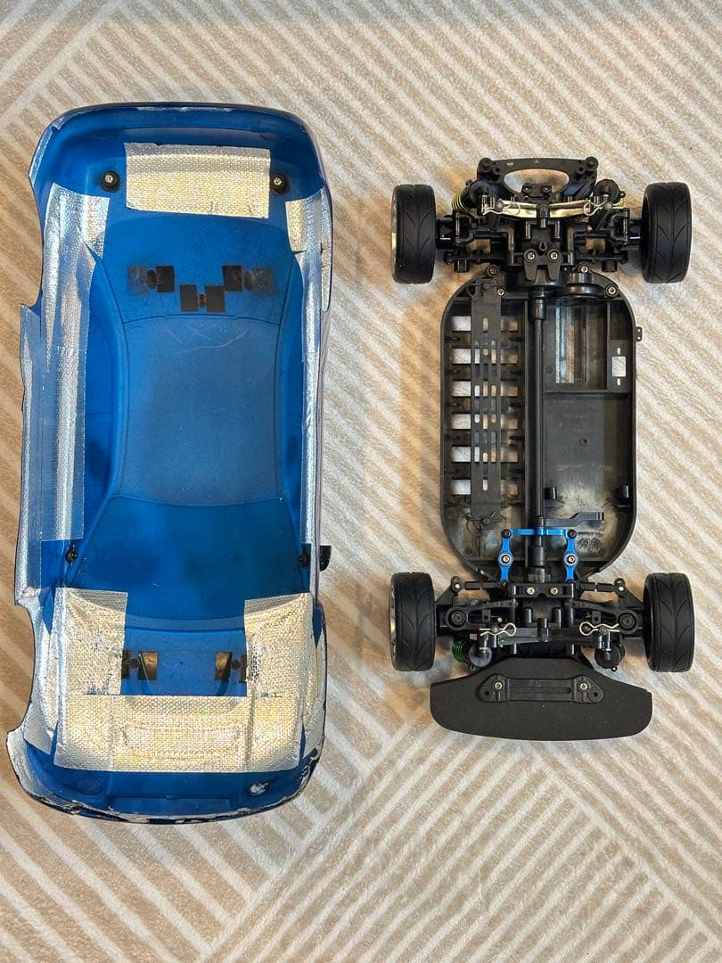 タミヤ　TT-01D ドリフトスペック　スバル インプレッサ WRC 1/10