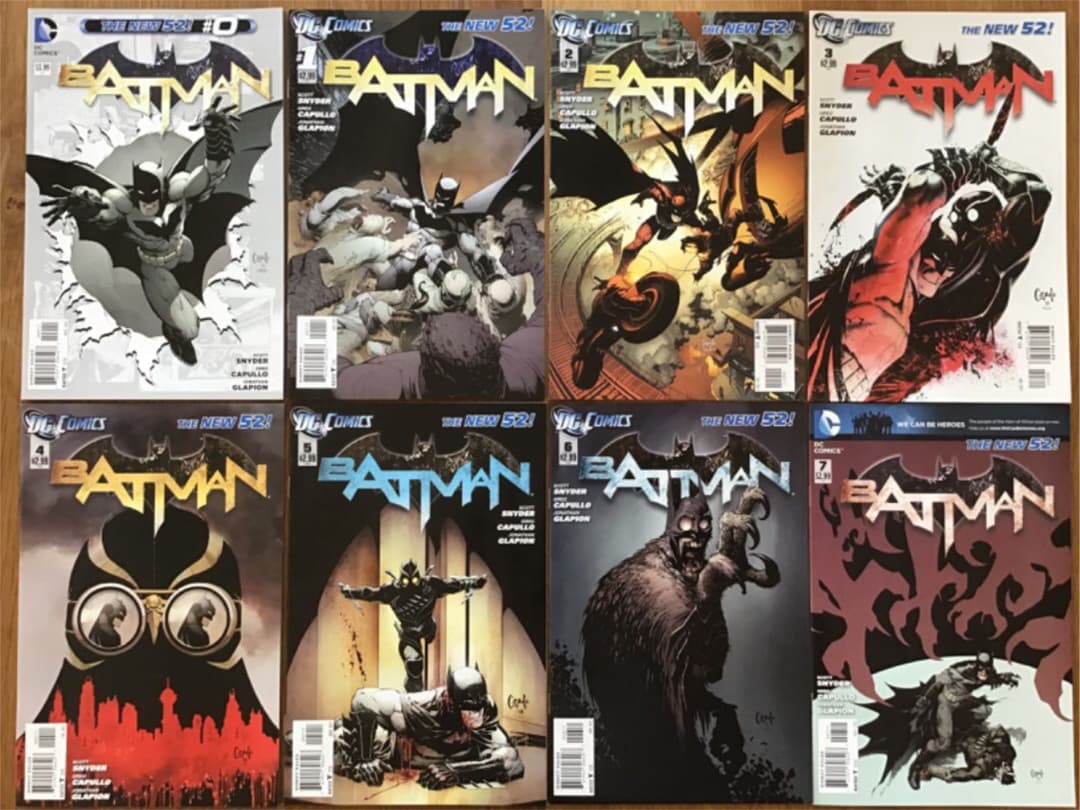 再値下げ❗️バットマン #0-52　コンプリート　アメコミリーフ 68冊 3D入り