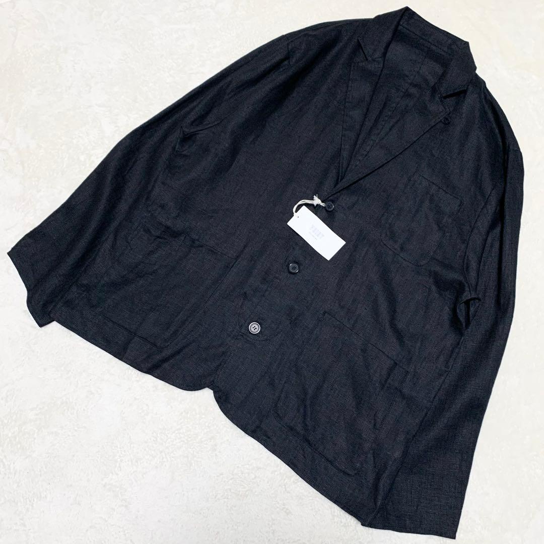 【新品未使用】タグ付 VOIRY ジャケット パンツ リネン セットアップ