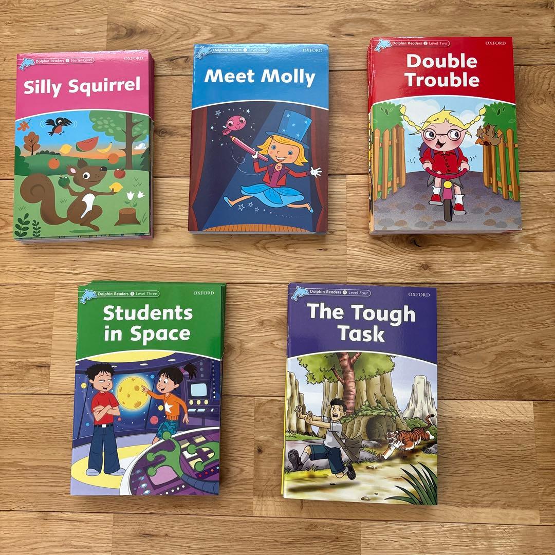 語学・辞書・学習参考書 Dolphin Readers Pack 40 Titles